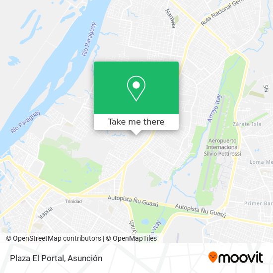 Mapa de Plaza El Portal
