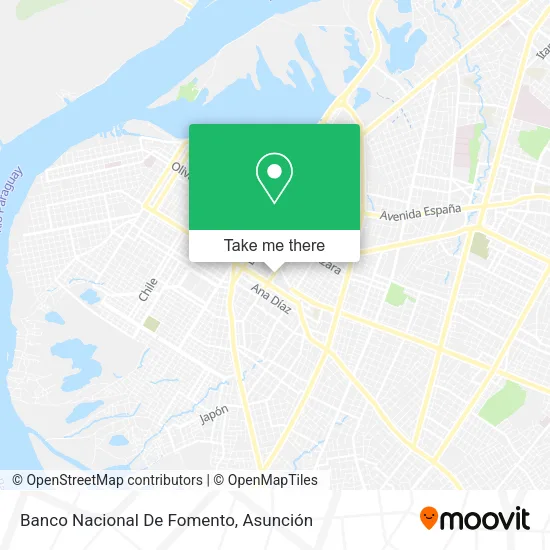 Banco Nacional De Fomento map