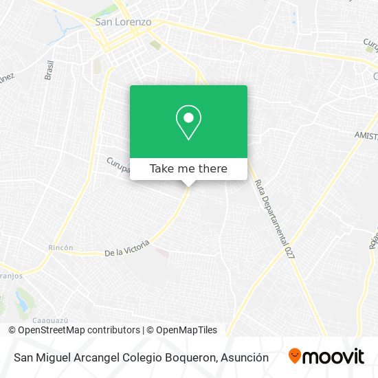 San Miguel Arcangel Colegio Boqueron map