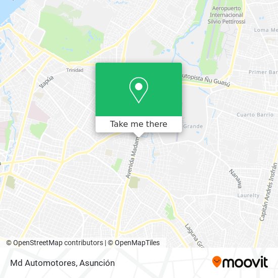 Mapa de Md Automotores