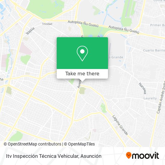 Itv Inspección Técnica Vehicular map