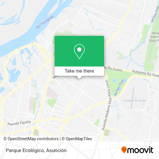 Parque Ecológico map