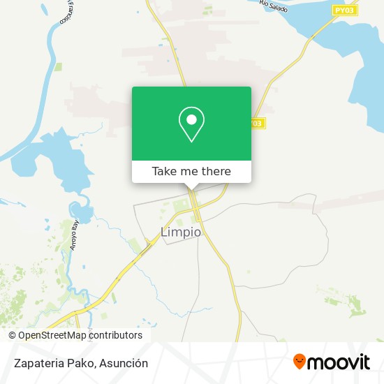 Zapateria Pako map