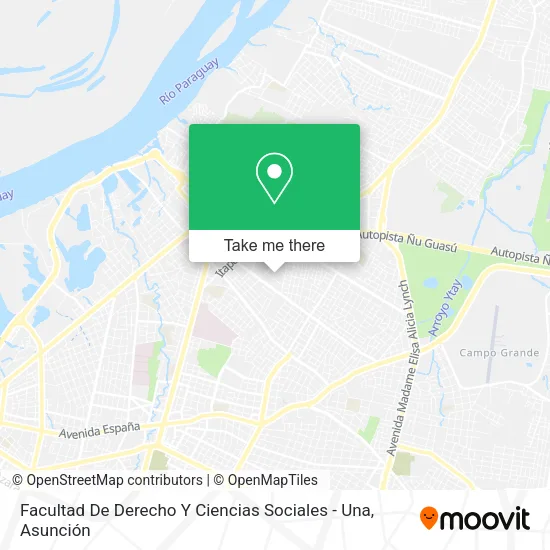 Facultad De Derecho Y Ciencias Sociales - Una map