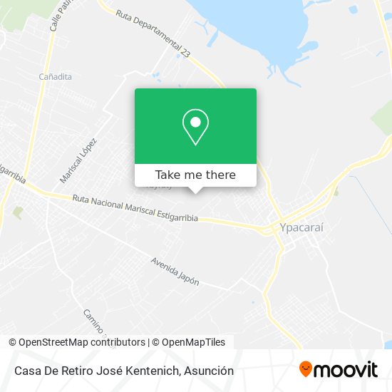 Mapa de Casa De Retiro José Kentenich