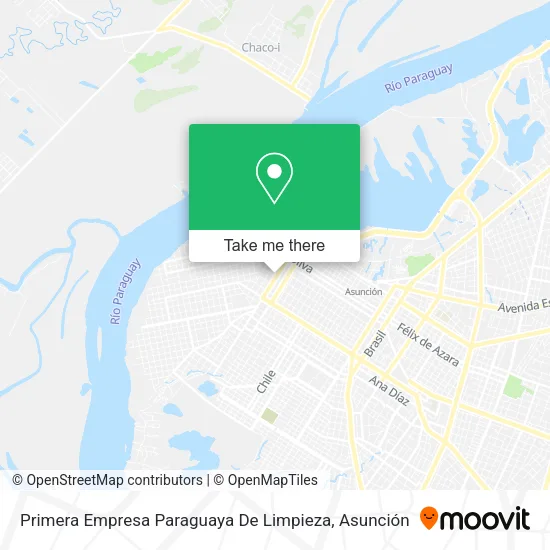Primera Empresa Paraguaya De Limpieza map