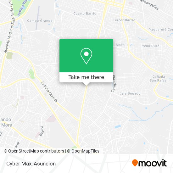 Mapa de Cyber Max