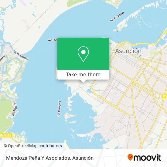 Mendoza Peña Y Asociados map