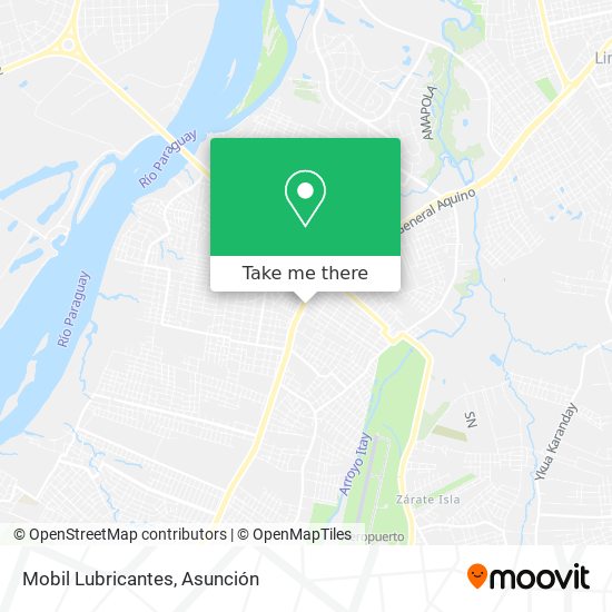 Mobil Lubricantes map