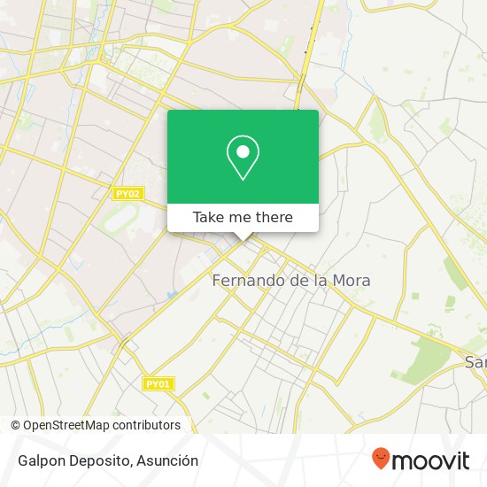 Galpon Deposito map