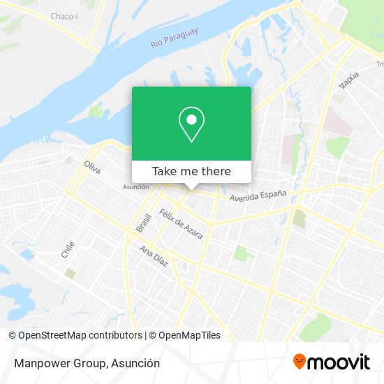 Mapa de Manpower Group
