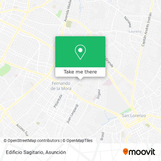 Mapa de Edificio Sagitario