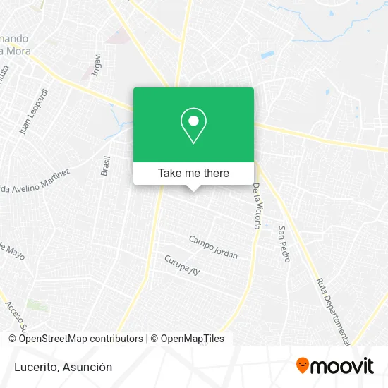 Lucerito map