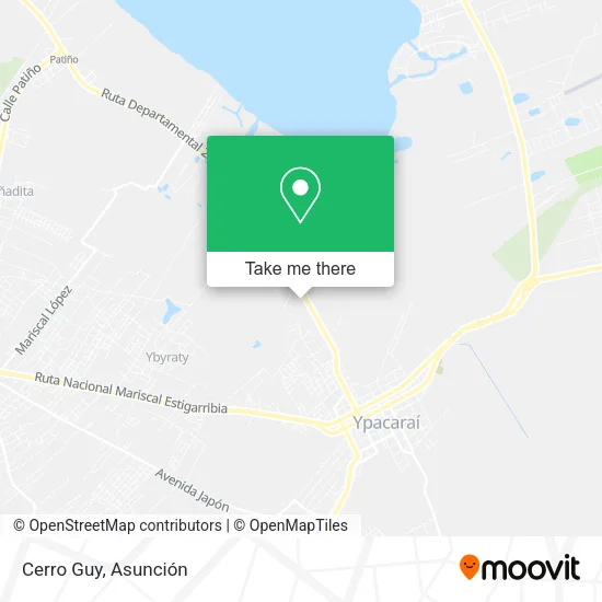 Cerro Guy map