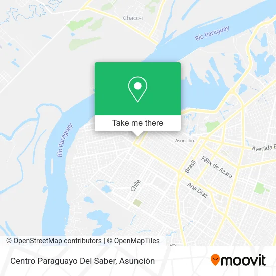 Centro Paraguayo Del Saber map