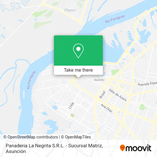 Panaderia La Negrita S.R.L. - Sucursal Matriz map