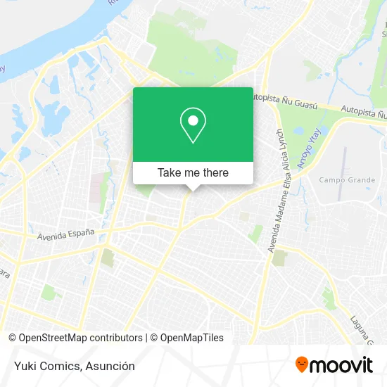 Yuki Comics map