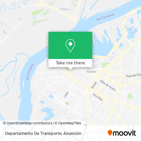 Departamento De Transporte map