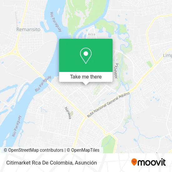 Citimarket Rca De Colombia map