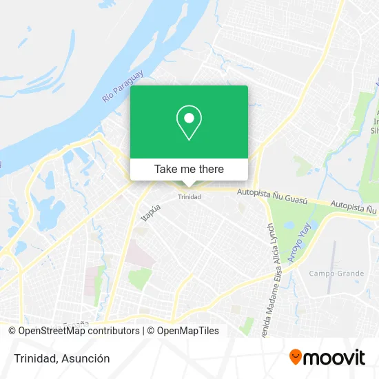 Trinidad map