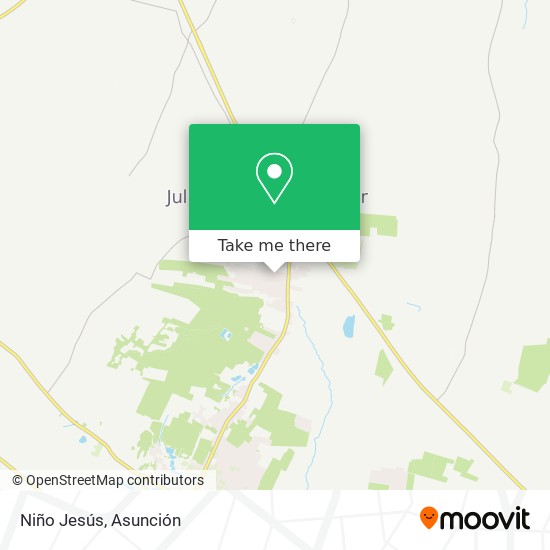 Niño Jesús map