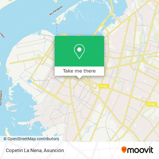 Copetin La Nena map