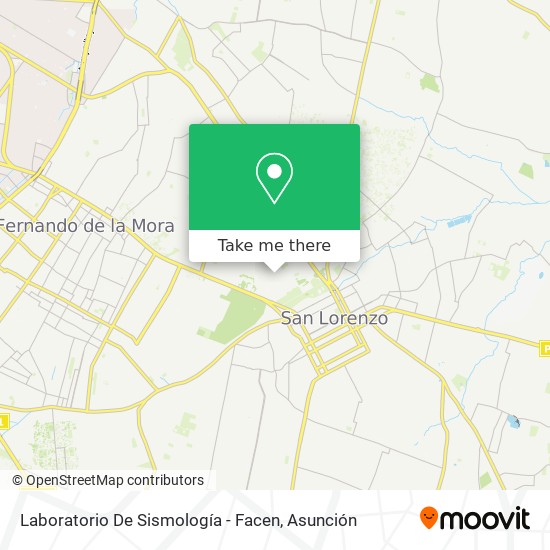 Laboratorio De Sismología - Facen map