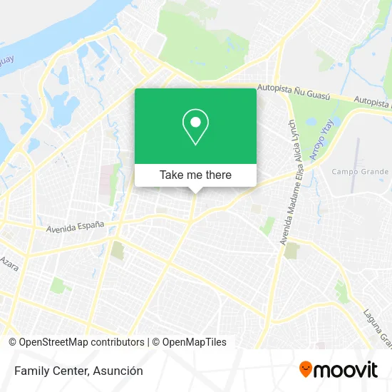 Family Center map