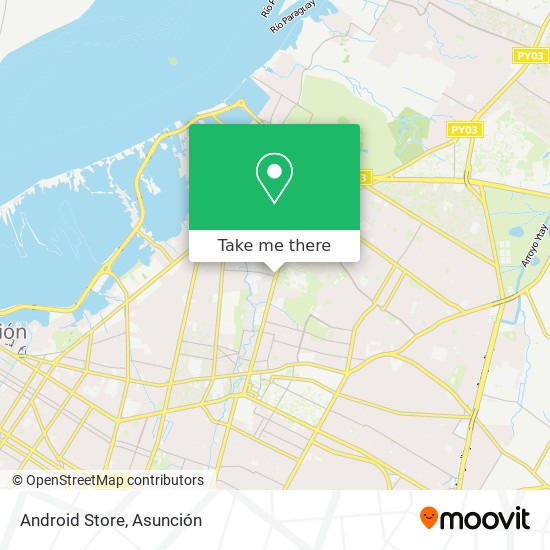 Android Store map