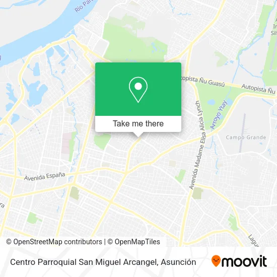 Centro Parroquial San Miguel Arcangel map