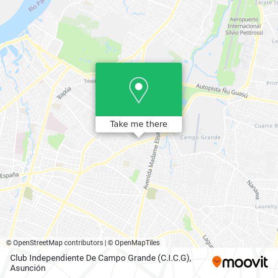 How to get to Club Independiente De Campo Grande (.G) in Asunción by  Bus?