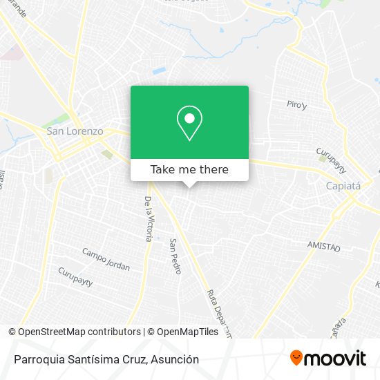 Parroquia Santísima Cruz map