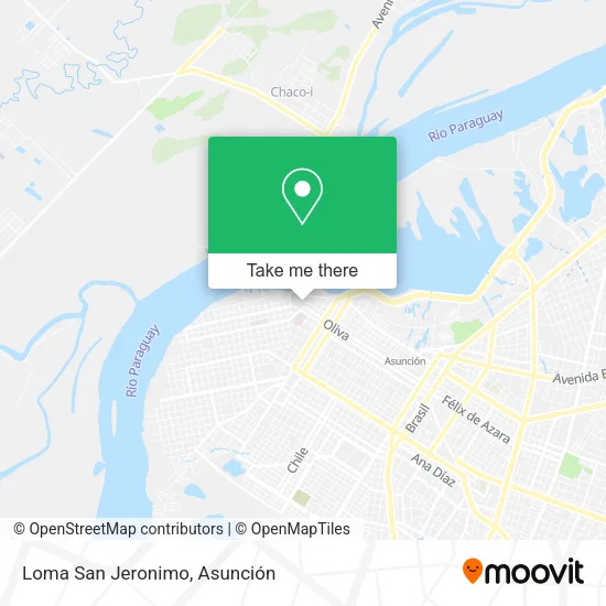 Loma San Jeronimo map