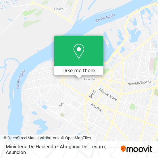 Ministerio De Hacienda - Abogacía Del Tesoro map