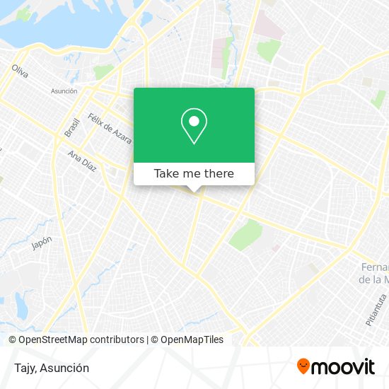 Mapa de Tajy