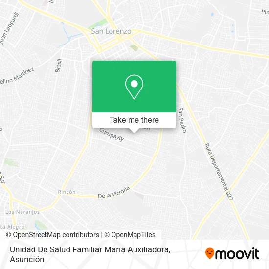 Unidad De Salud Familiar María Auxiliadora map