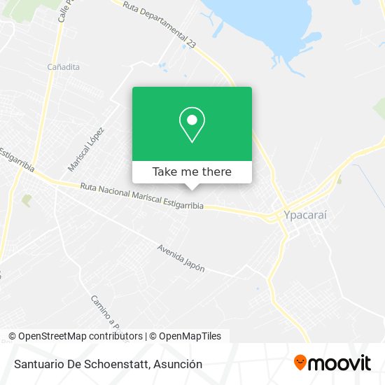 Mapa de Santuario De Schoenstatt