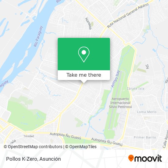 Mapa de Pollos K-Zero