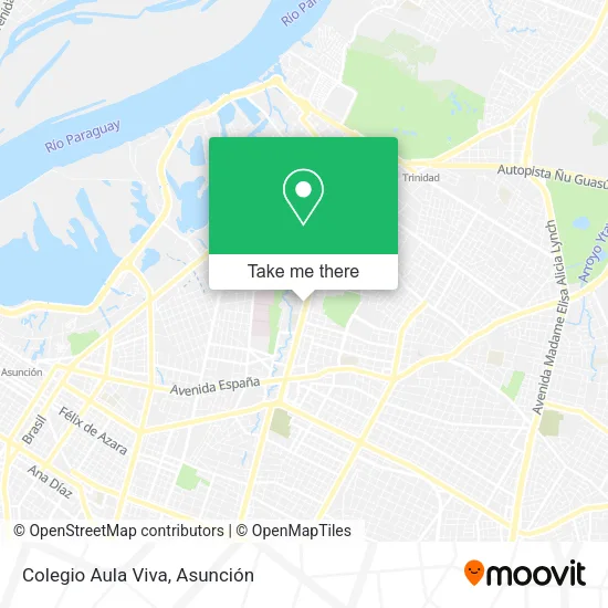 Colegio Aula Viva map