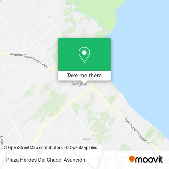 Mapa de Plaza Héroes Del Chaco