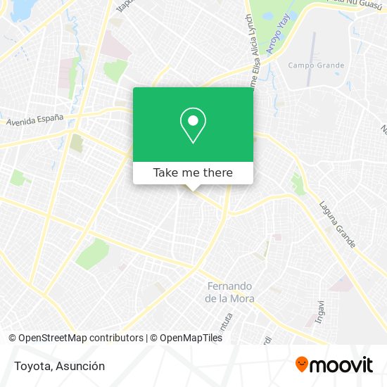 Toyota map