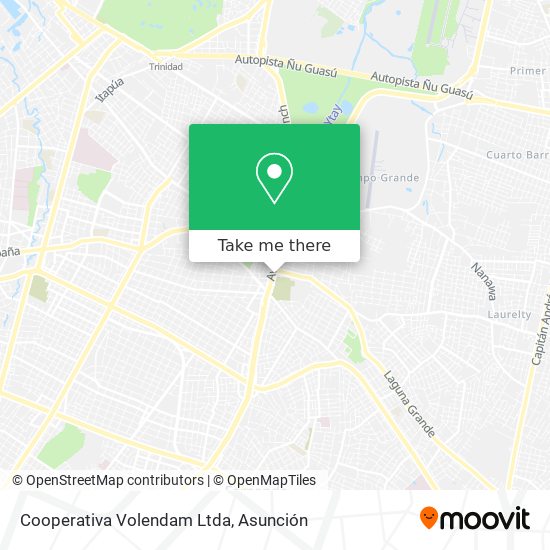 Cooperativa Volendam Ltda map