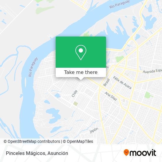 Mapa de Pinceles Mágicos