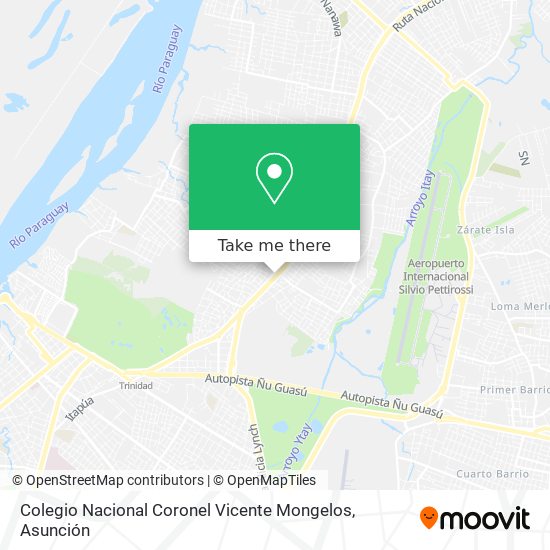 How to get to Colegio Nacional Coronel Vicente Mongelos in