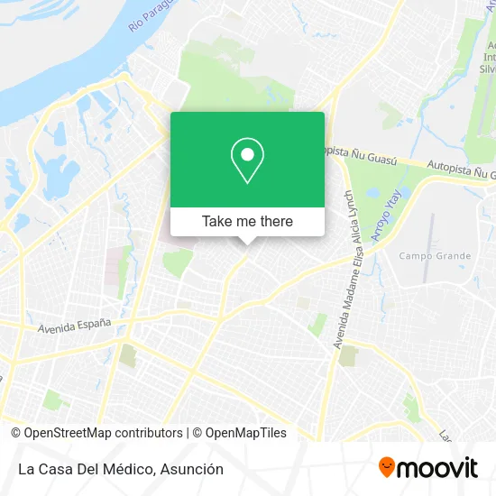 La Casa Del Médico map