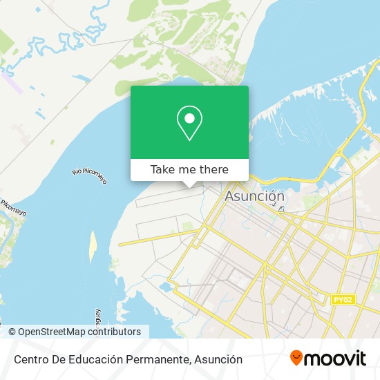 Centro De Educación Permanente map