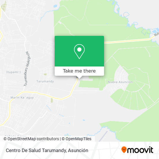 Mapa de Centro De Salud Tarumandy