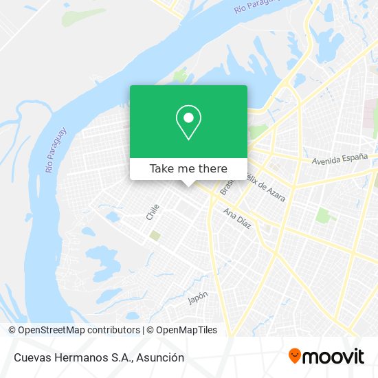 Mapa de Cuevas Hermanos S.A.