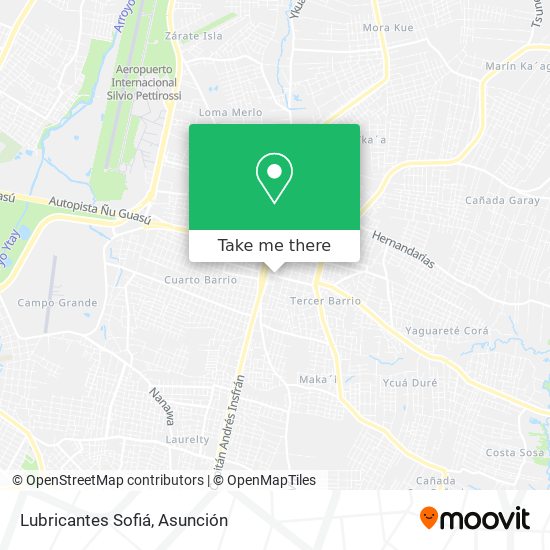 Mapa de Lubricantes Sofiá