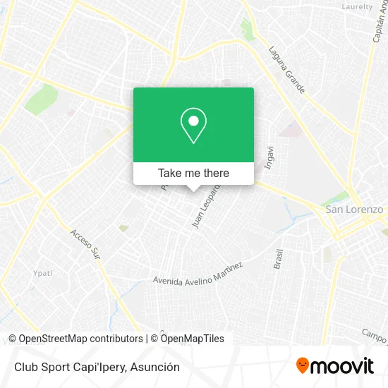 Club Sport Capi'Ipery map